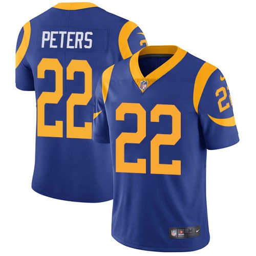 Nike Men & Women & Youth Rams 22 Marcus Peters Royal NFL Vapor Untouchable Limited Jersey,We sell and wholesale Nike Men & Women & Youth Rams 22 Marcus Peters Royal NFL Vapor Untouchable Limited Jersey on line form chian!
